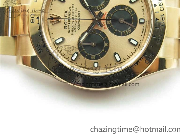 MiroTime 0412 Daytona 116508 RG Noob 1:1 Best Edition 904L SS Case and Bracelet RG Dial SA Comfortable 2705